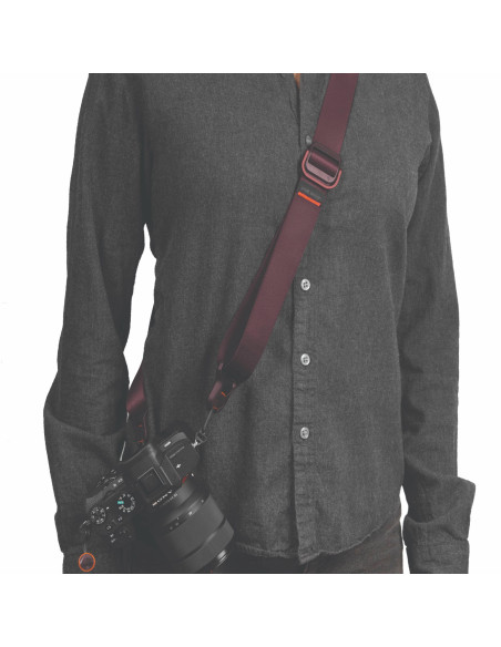 Peak Desing pasek na szyję lub ramię SLIDE LITE Eclipse v3 - fioletowy