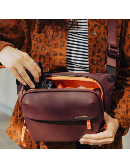 Torba PEAK DESIGN Everyday Sling 3L Eclipse - fioletowy