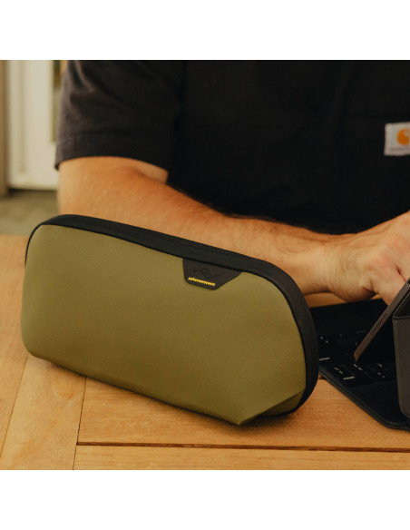 Wkład Travel Line Peak Design Tech Pouch Small Kelp - oliwkowy