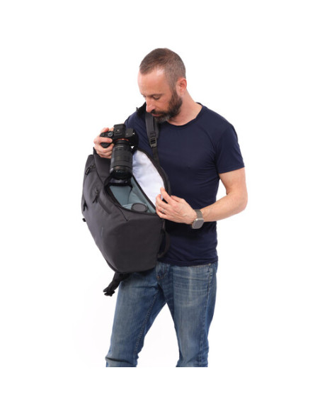 Shimoda Side Street 22 Starter Kit czarny antracyt plecak