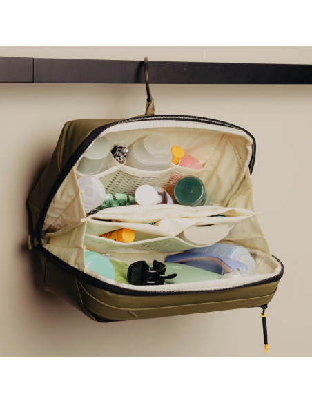 Kosmetyczka Travel Line Peak Design Wash Pouch Kelp - oliwkowa