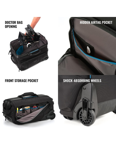 Tenba Cineluxe v2 Roller 21 - walizka czarna