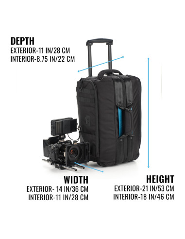 Tenba Cineluxe v2 Roller 21 - walizka czarna
