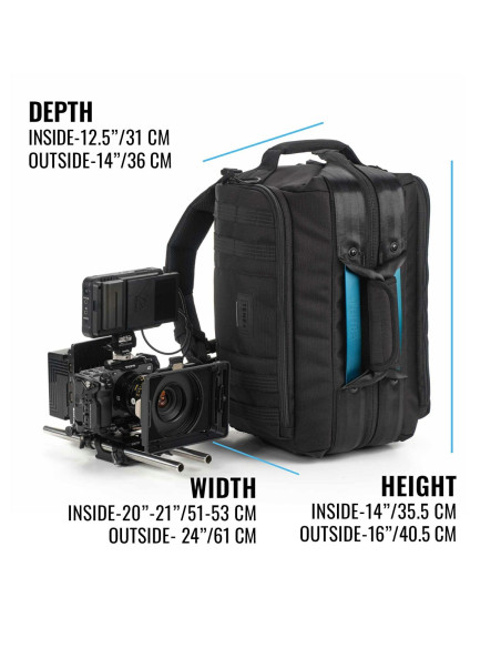 Tenba Cineluxe v2 Backpack 16 - plecak czarny