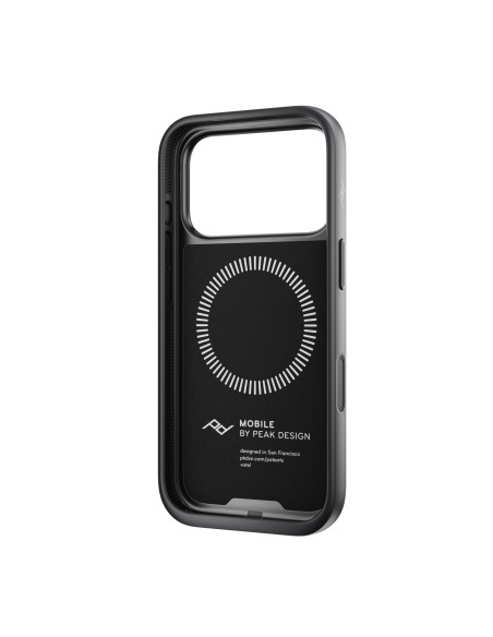 Peak Design Mobile Everyday Clarino Loop Case iPhone 17 Pro Max Black - czarny