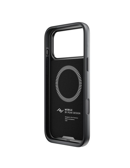 Peak Design Mobile Everyday Clarino Case iPhone 17 Pro Max Black - czarny