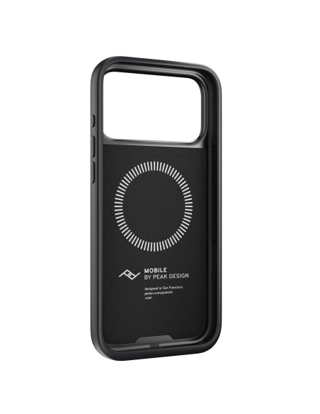 Peak Design Mobile Everyday Clarino Case iPhone 17 Pro Max Black - czarny