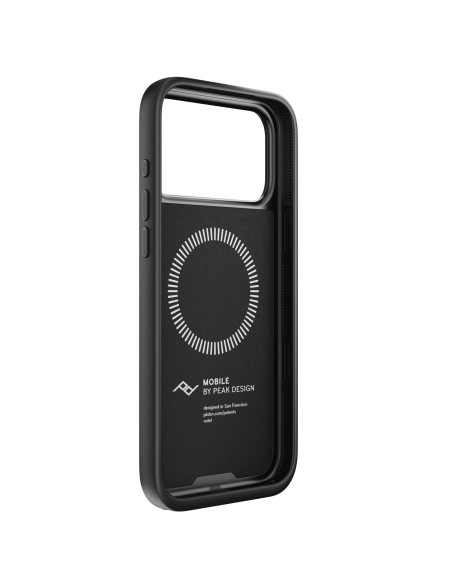 Peak Design Mobile Everyday Clarino Case iPhone 17 Pro Max Black - czarny