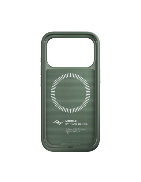 Peak Design Mobile Etui Everyday Case Fabric iPhone 17 Pro Sage  - szarozielony