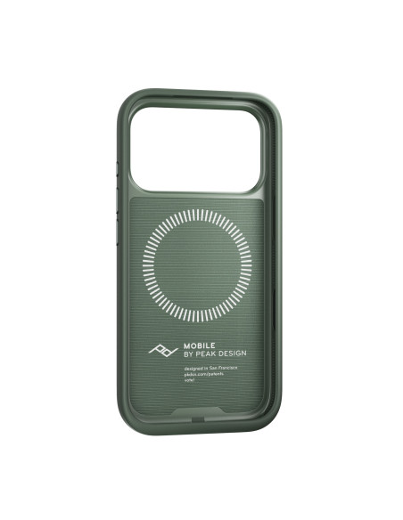 Peak Design Mobile Etui Everyday Case Fabric iPhone 17 Pro Sage  - szarozielony