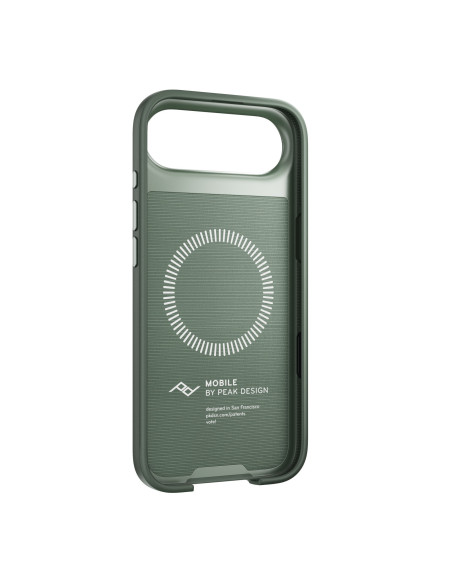 Peak Design Mobile Everyday Fabric Case iPhone 17 Air Sage - szarozielony