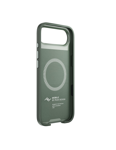 Peak Design Mobile Everyday Fabric Case iPhone 17 Air Sage - szarozielony