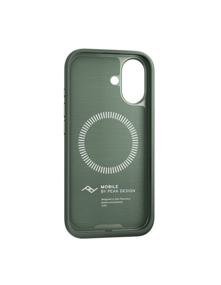 Peak Design Mobile Etui Everyday Case Fabric iPhone 17 Sage - szarozielony