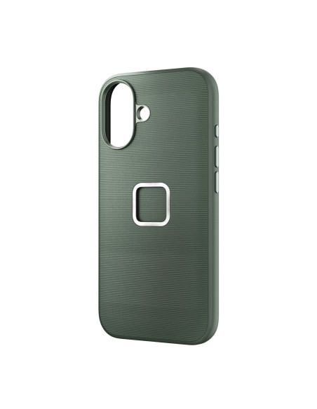 Peak Design Mobile Etui Everyday Case Fabric iPhone 17 Sage - szarozielony