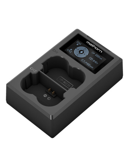 Ładowarka dwukanałowa Mathorn MBC-D151 USB-C do Panasonic DMW-BLC12