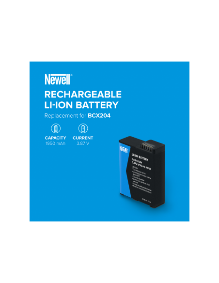 Akumulator Newell zamiennik BCX204 do DJI Osmo Action 3 / 4 / 5 Pro