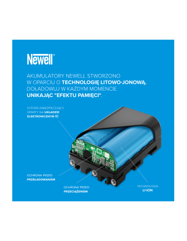 Akumulator Newell zamiennik BCX204 do DJI Osmo...