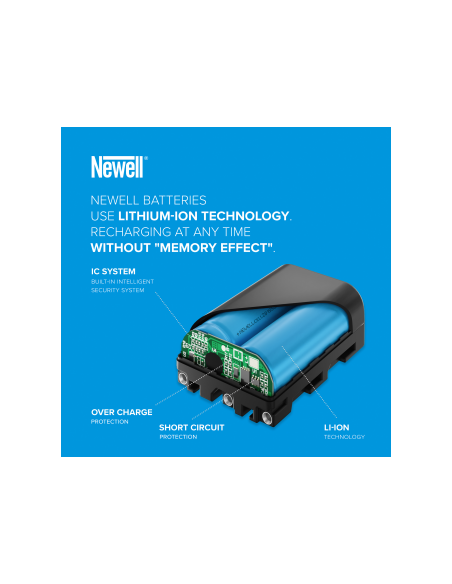 Akumulator Newell zamiennik BCX204 do DJI Osmo Action 3 / 4 / 5 Pro