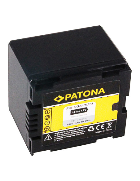 Patona bateria NV-GS250 NV-GS150 NV-GS140 NV-GS75 CGA-DU14