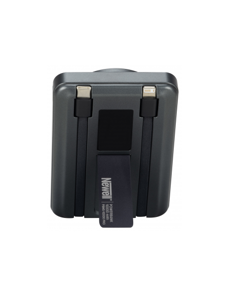 Power Bank Newell MS-10000 Pro MagSafe 10000 mAh Lightning, USB-C - szary