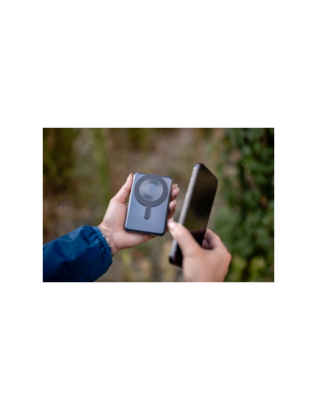 Power Bank Newell MS-10000 Pro MagSafe 10000 mAh Lightning, USB-C - szary