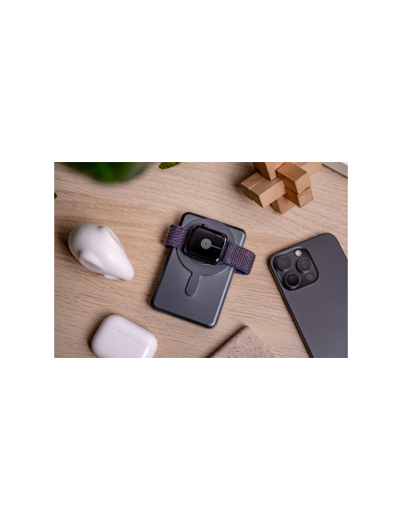 Power Bank Newell MS-10000 Pro MagSafe 10000 mAh Lightning, USB-C - szary