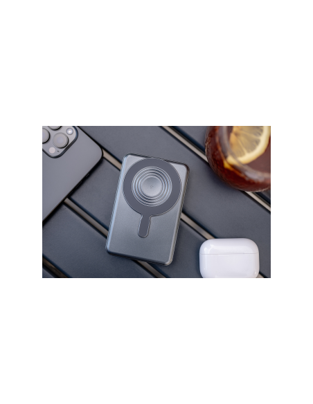 Power Bank Newell MS-10000 Pro MagSafe 10000 mAh 2x USB-C - szary