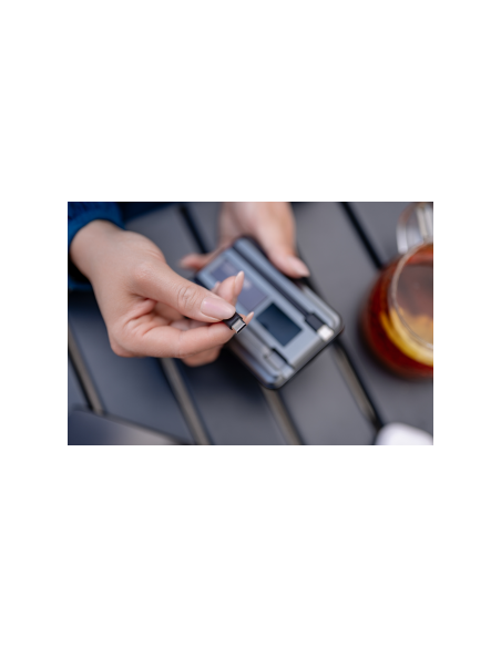 Power Bank Newell MS-10000 Pro MagSafe 10000 mAh 2x USB-C - szary