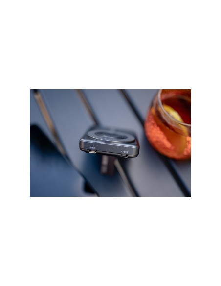 Power Bank Newell MS-10000 Pro MagSafe 10000 mAh 2x USB-C - szary