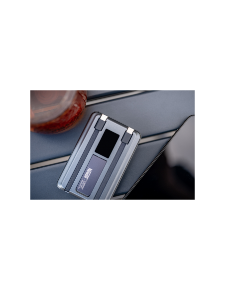 Power Bank Newell MS-10000 Pro MagSafe 10000 mAh 2x USB-C - szary