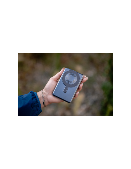 Power Bank Newell MS-10000 Pro MagSafe 10000 mAh 2x USB-C - szary