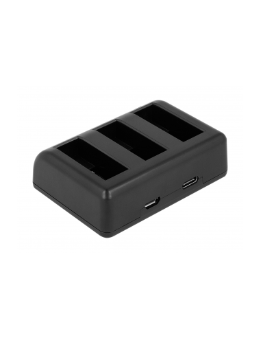 Ładowarka trzykanałowa Newell SDC-USB do akumulatorów BCX204 do Osmo Action