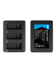 Ładowarka trzykanałowa Newell SDC-USB do akumulatorów... 2