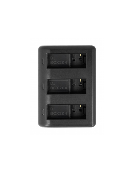 Ładowarka trzykanałowa Newell SDC-USB do akumulatorów BCX204 do Osmo Action