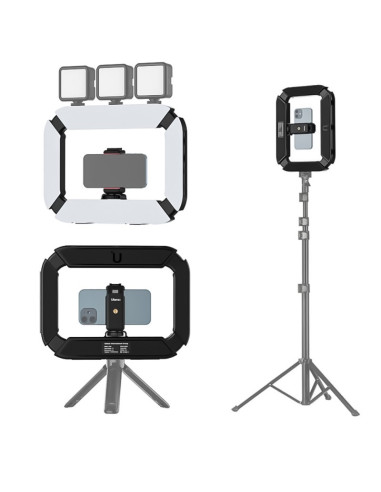 Lampa LED z uchwytem na telefon Ulanzi U200