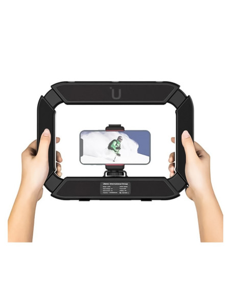 Lampa LED z uchwytem na telefon Ulanzi U200