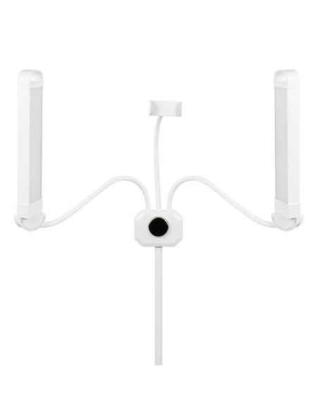 Lampa kosmetyczna LED MITOYA LUMERA 3000-6000K na statywie [biała]