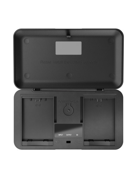 Ładowarka dwukanałowa Newell LCD-PB-SD z funkcją power banku i czytnikiem kart SD do akumulatorów NP-FW50