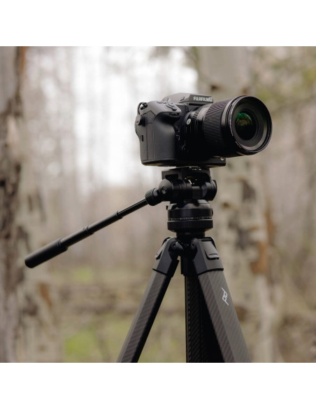 Statyw Peak Design Pro Tripod Tall Black - włókno węglowe, czarny