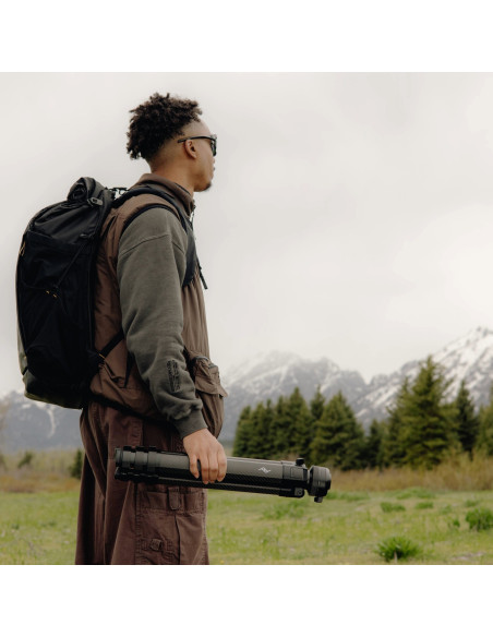 Statyw Peak Design Pro Tripod Black - włókno węglowe, czarny