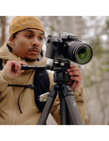 Statyw Peak Design Pro Tripod Black - włókno węglowe, czarny