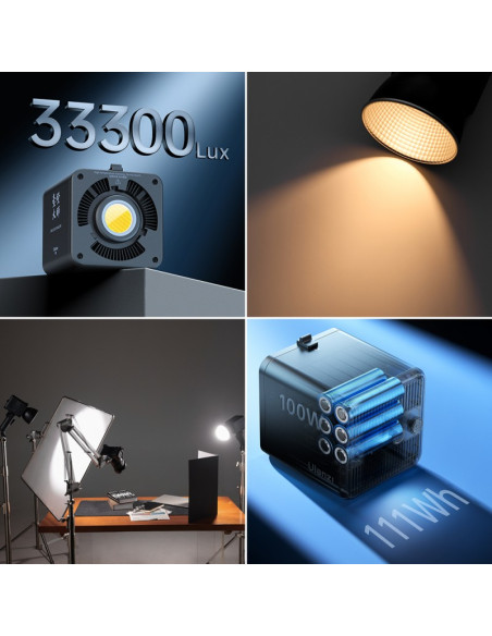 Lampa LED Ulanzi ML100Bi 2700-6500K