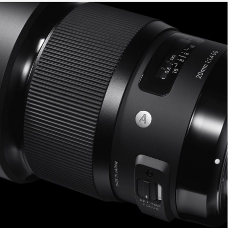 Obiektyw SIGMA ART 20mm f/1.4 DG HSM