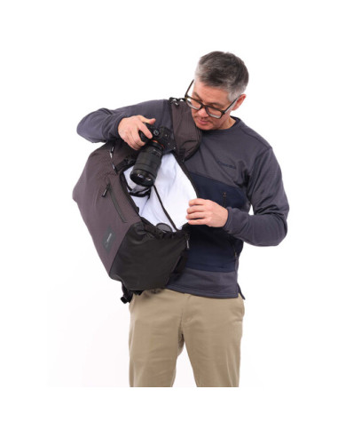 Shimoda Sidecountry 32 plecak czarno biała kratka