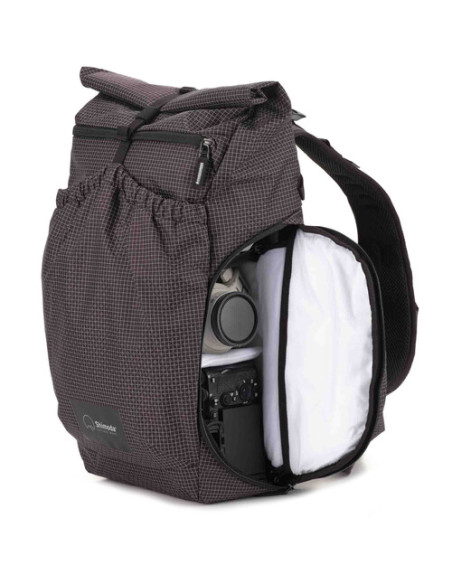Shimoda Side Lite 22 Starter Kit - plecak czarno biała kratka