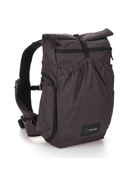 Shimoda Side Lite 22 Backpack plecak czarno biała kratka