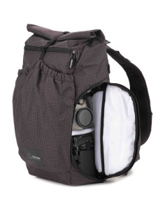 Shimoda Side Lite 22 Backpack plecak czarno biała kratka 2