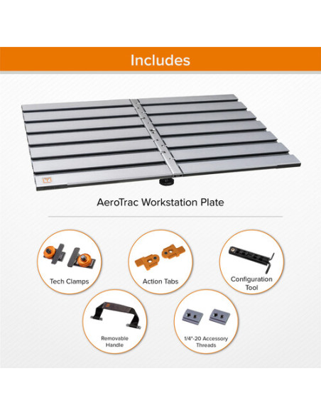 TetherTools AeroTrac Workstation System - system stacji roboczej AeroTrac
