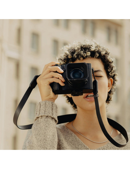 Pasek Peak Design Form Leather Camera Strap Standard Black - czarny