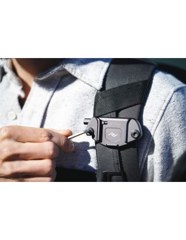 Uchwyt Peak Design Capture V3 bez płytki - srebrny